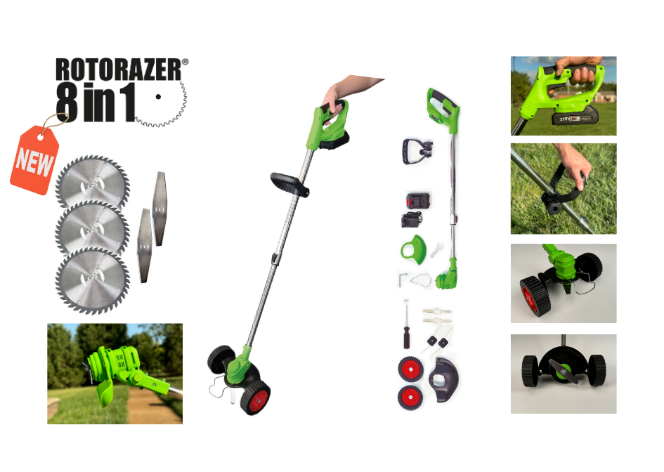 ROTORAZER 8 in 1